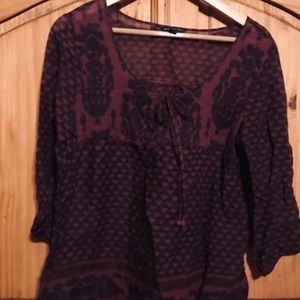 American Eagle Peasant Blouse